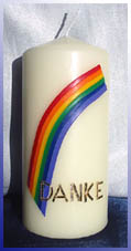 Motiv "Regenbogen", 130/60 mm