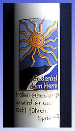 Motiv "Gott f&uuml;hrt dich", 300/80 mm