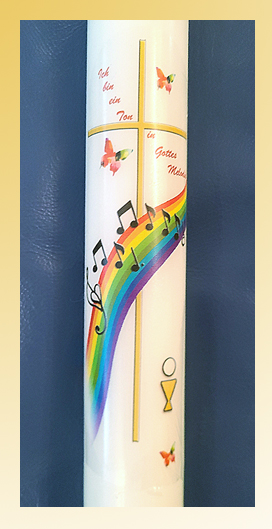 Motiv Gottes Lied mit Schmetterlingen