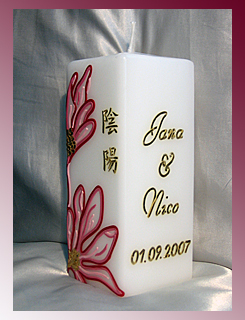 Motiv "Bl&uuml;te" zur Hochzeit