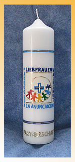 Partnerschaftskerze