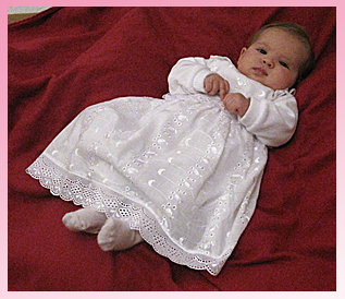 kurzes Taufkleid Hannah Babytaufe